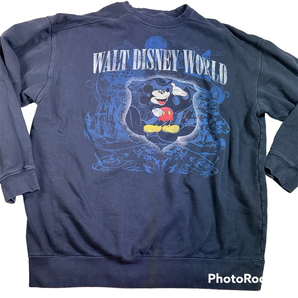Walt Disney World Mickey Mouse Sweatshirt Men’s Large Pullover Disneyland